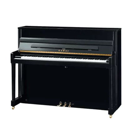 Descubre el Piano Vertical Kawai K200: Mecánica Millennium III y sonido superior en 114cm. Ideal para estudiantes y profesionales. ¡Control y calidad!