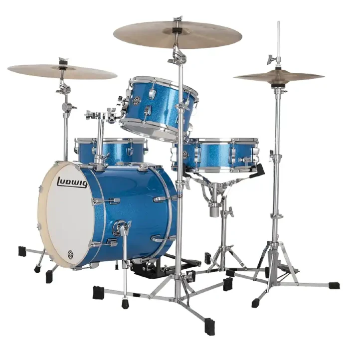Batería Ludwig Breakbeats Azul Sparkle LC2792 - Image 3