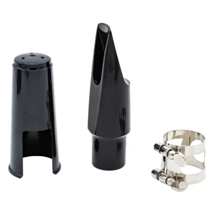 Kit De Boquilla, Abrazadera y Cubre-Boquilla Para Saxofón Alto Primo P3kit