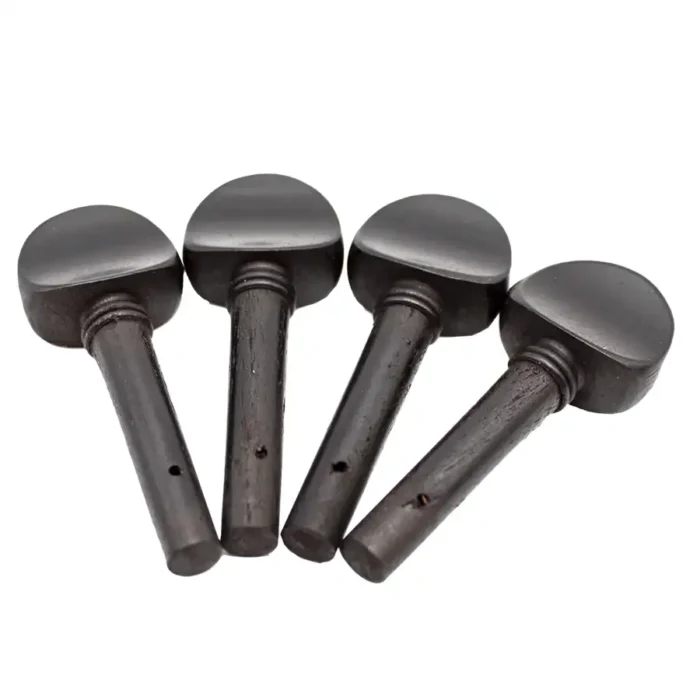 Juego de 4 Clavijas de Ébano Para Violín Anton Breton VP-140 - Image 2