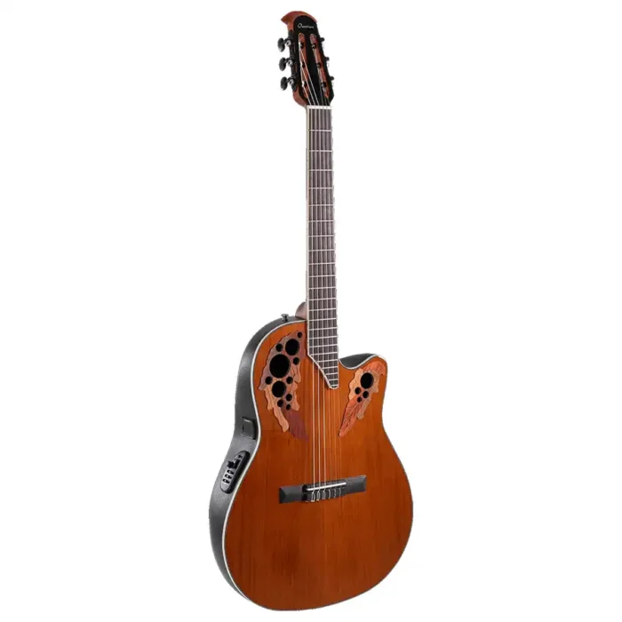 Guitarra Electroacústica Ovation Celebrity CE44C-4A-G de Cuerdas de Nylon - Image 2
