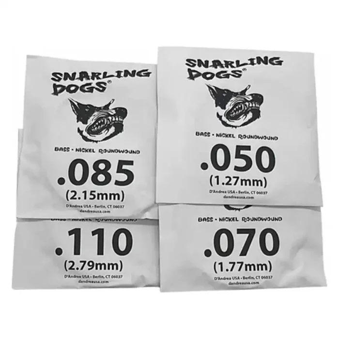Jgo. De 4 Cuerdas Para Bajo Electrico Snarling Dogs D'andrea - Image 2