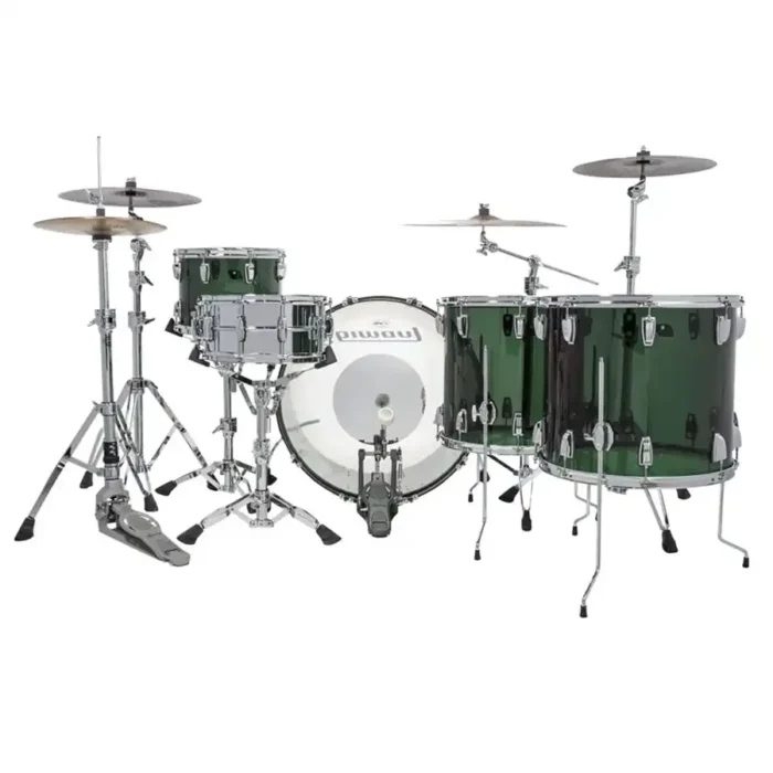 Batería Ludwig Vistalite 5 pzas Colores Ámbar, Azul o Verde - Image 2