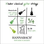 Cuerdas Para Guitarra Clásica Hannabach 3/4 890MT