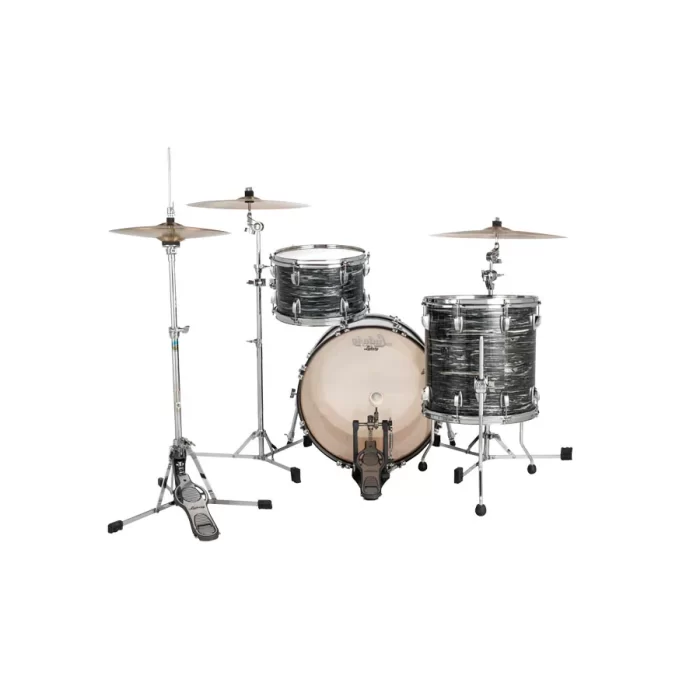 Batería Ludwig Classic Maple Downbeat Vintage Black Oyster - Image 2