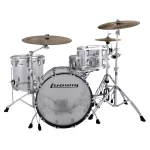Batería Ludwig Vistalite Fab Outfit Transparente