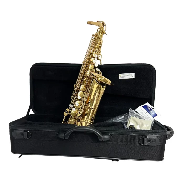 Saxofón Tenor Selmer STS411 Bb (SI bemol) Laca Dorada - Image 2