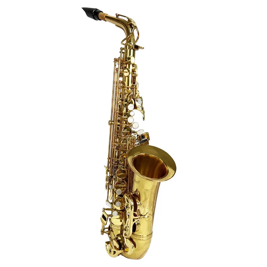 STS411_2 Saxofón Tenor Selmer STS411 Bb (SI bemol) Laca Dorada