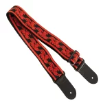 Tahalí de nylon para Guitarra Ovation en Color Rojo, Azul o Negro