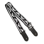 Tahalí Ovation Para Guitarra Con Diseño De MultiSoundhole Negro - Image 2