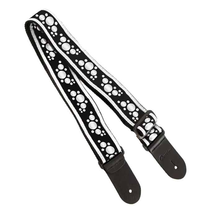 Tahalí Ovation Para Guitarra Con Diseño De MultiSoundhole Negro - Image 2