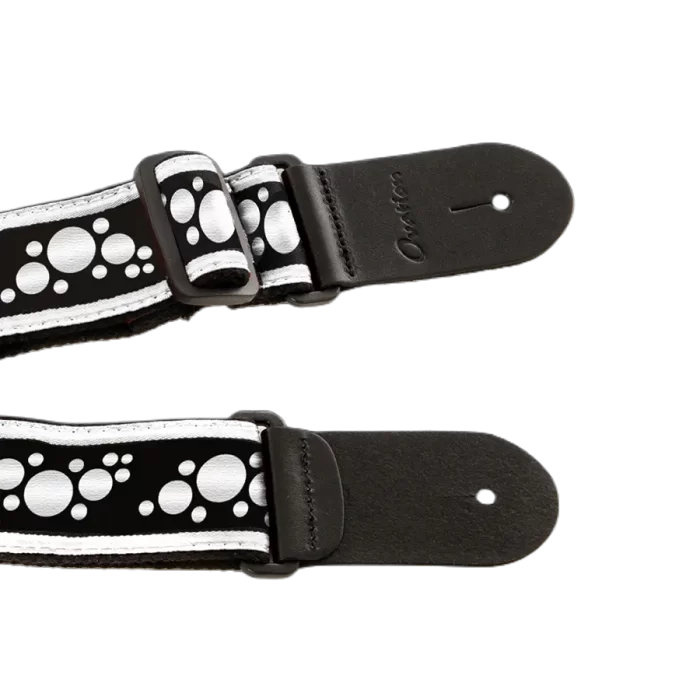 Tahalí Ovation Para Guitarra Con Diseño De MultiSoundhole Negro - Image 3