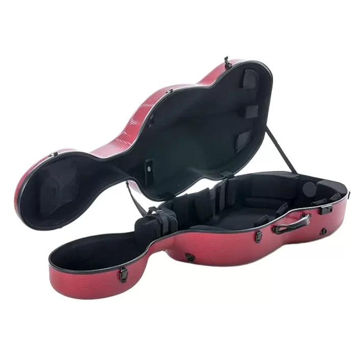 Estuche Profesional GEWA Para Cello Rojo - Image 6
