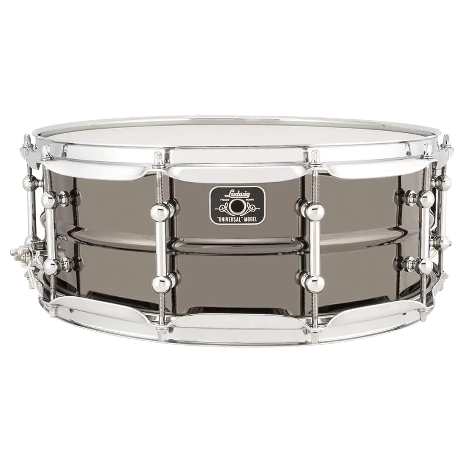 LU5514C_1 Tarola Ludwig Universal Black Brass 14" x 5.5"