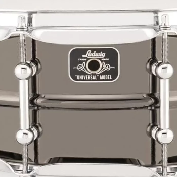Tarola Ludwig Universal Black Brass 14" x 5.5" - Image 2