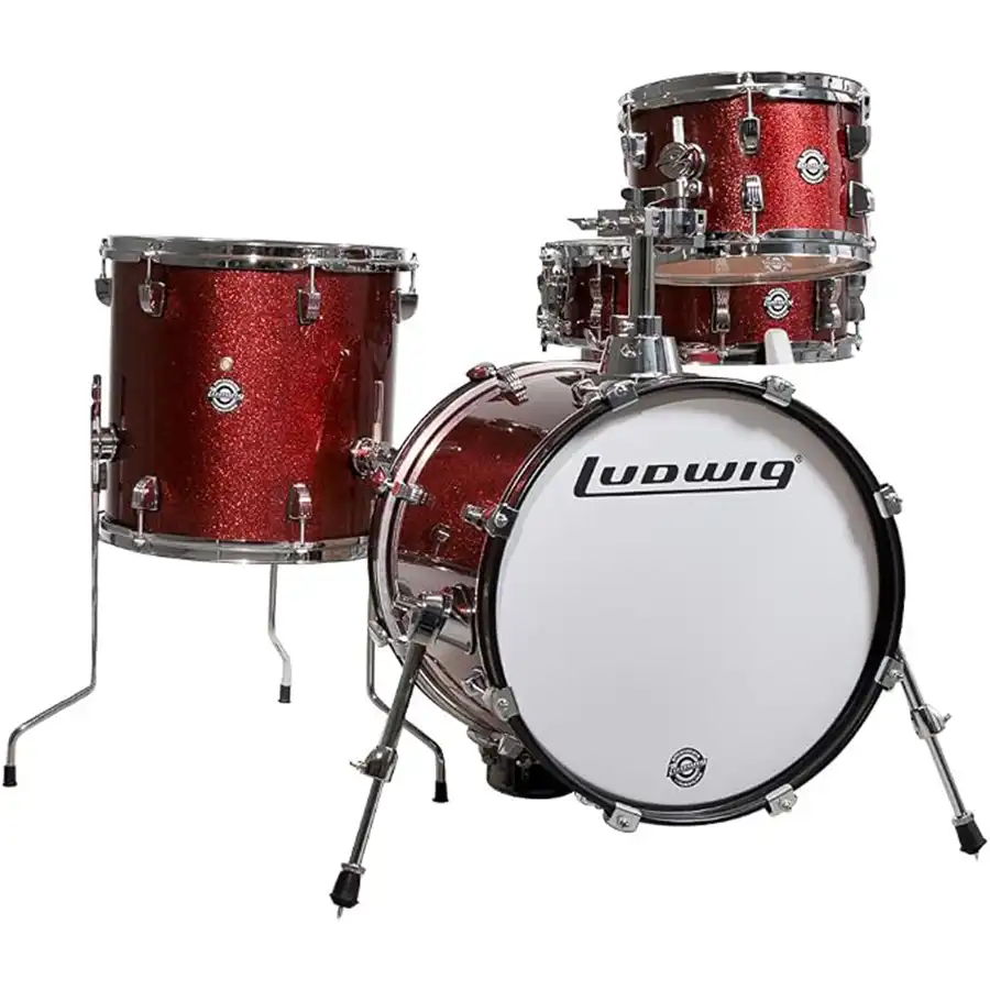 LC2794_1 Batería Ludwig Breakbeats Rojo Sparkle LC2794 - Image 1