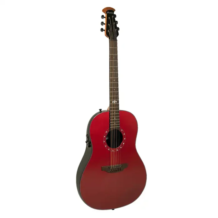Guitarra acústica Ovation 1516 Ultra E Profundidad Media Rojo - Image 2