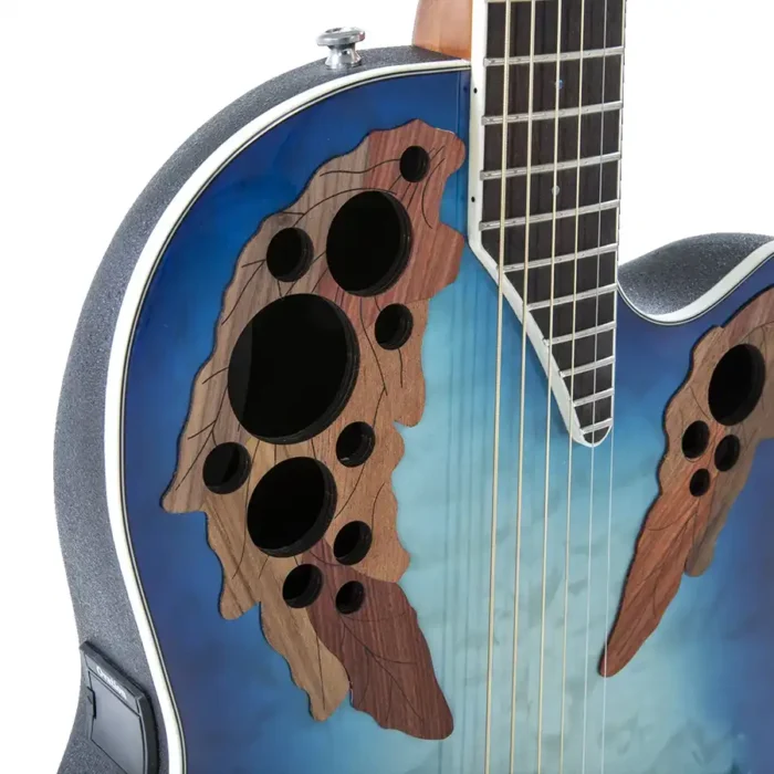 Guitarra Electroacustica Ovation CE48P-RG 6C Derecha Multicolor - Image 5