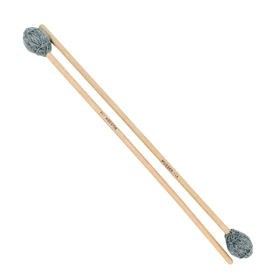 MUS118 _1 Baqueton para Marimba Musser Duro Individual M118 - Image 1